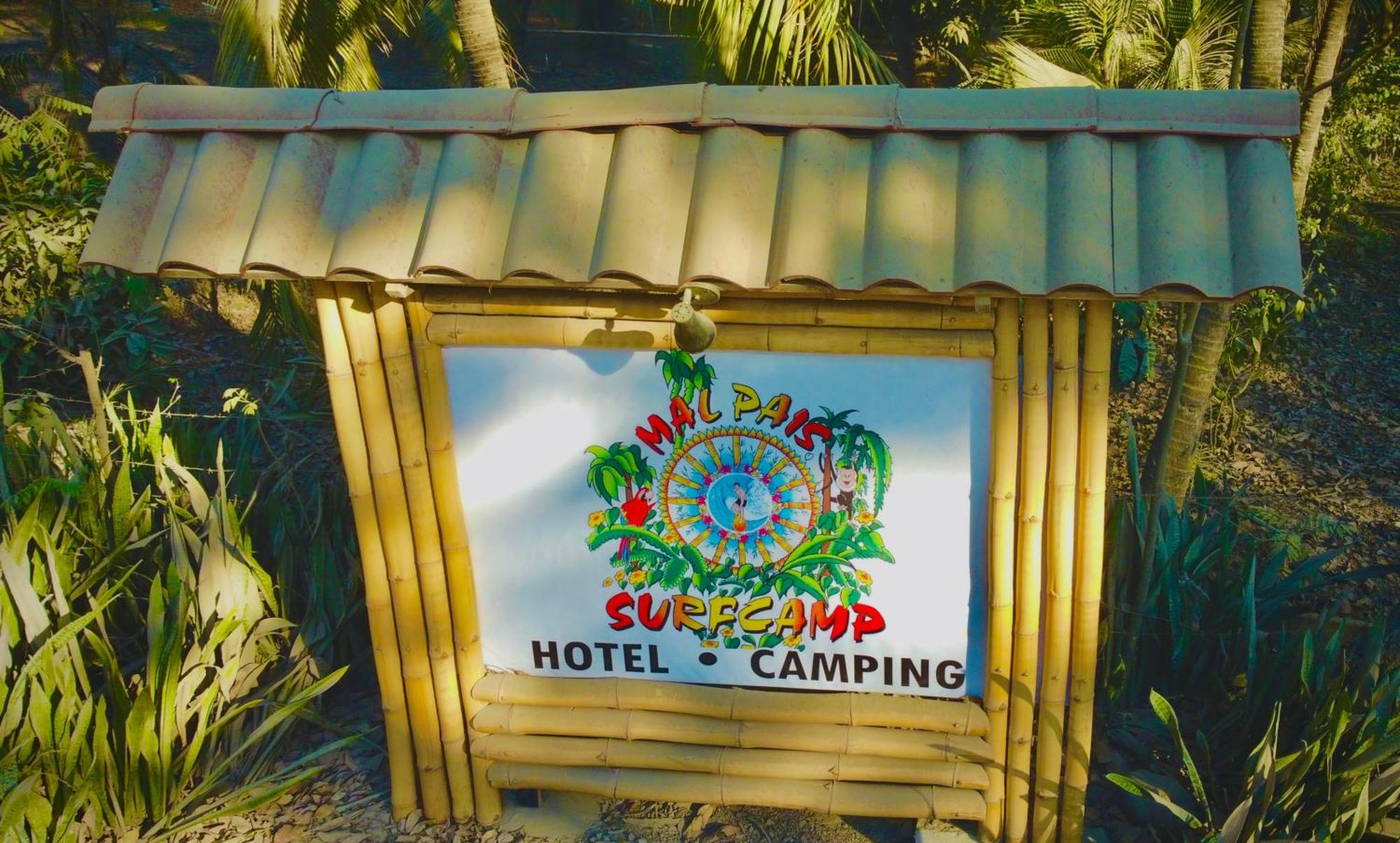 Mal Pais Surf Camp Hotell Playa Santa Teresa  Exteriör bild